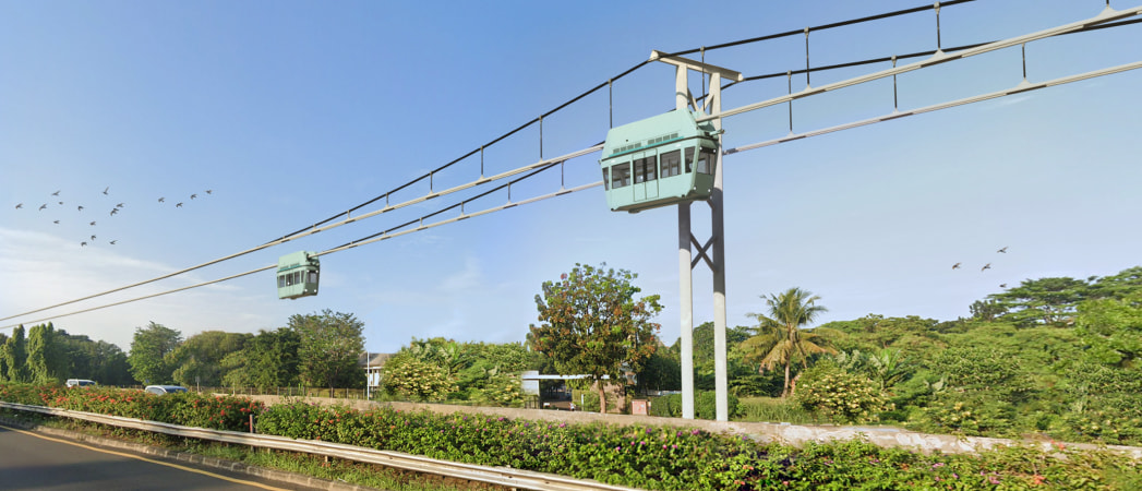 Semi flexible type of string rail track structures