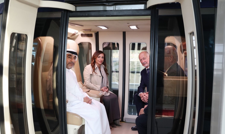 President of the American University of Sharjah and CEO of SRTIP Visited uSky