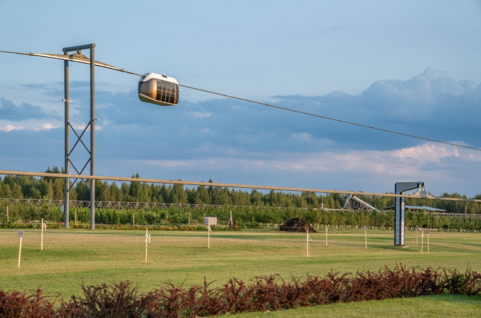 String Rail Overpasses at EcoTechnoPark: Developments for Solving Any Logistical Problems