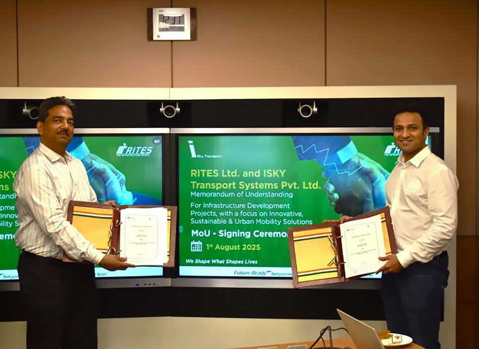 Memorandum of Understanding Signed to Advance Modern Transport Solutions in India