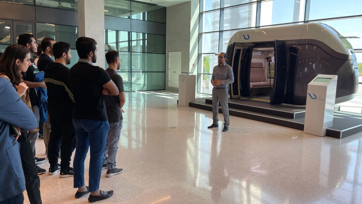 uST Transport is Presented at the Sharjah Scientific Research Park