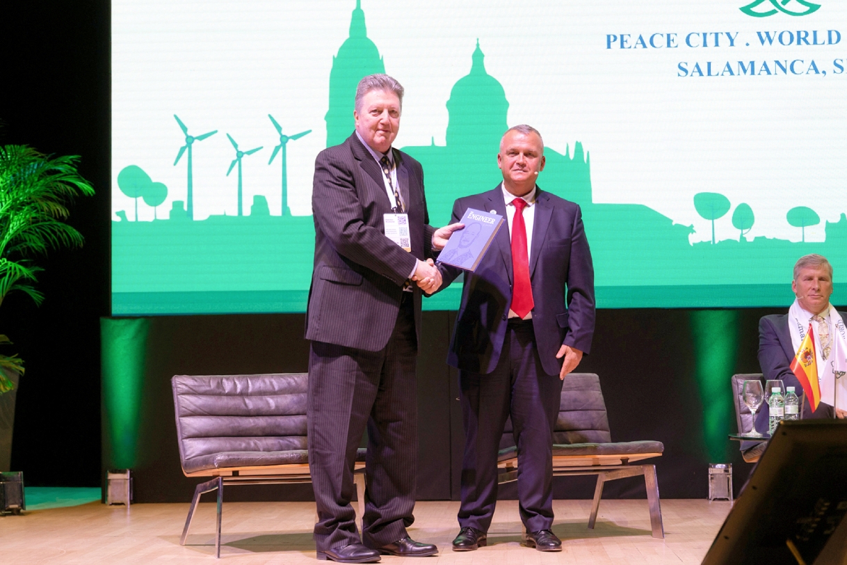 uST Technology Is Presented at the Congress in Spain: a Memorandum is Signed With Peace City World