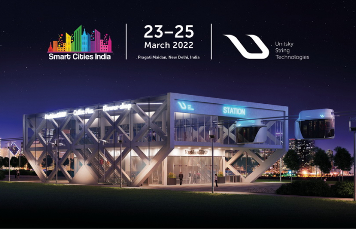 String Transport Is in the Visitors' Focus of Attention at Smart Cities India Expo 2022