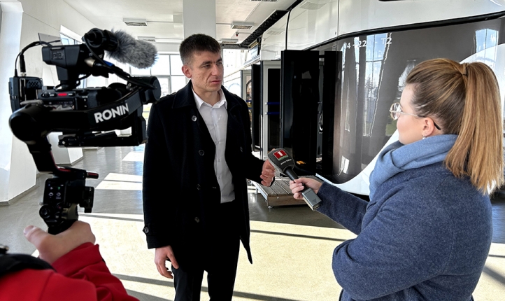 The journalists of the National State TV and Radio Company visited EcoTechnopark