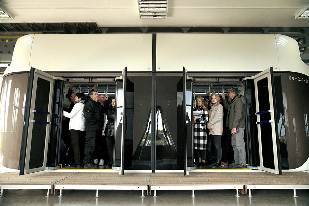 Unitsky String Technologies Inc. Showed What a Rush Hour in the Air Looks Like